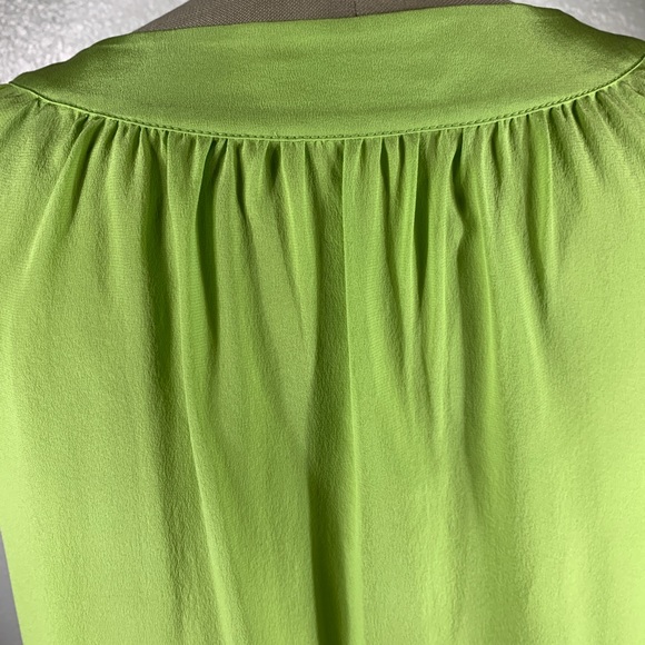 Whitley by Johnny Was in Raw Silk Pippa Button Blouse XS NWT - Picture 5 of 6